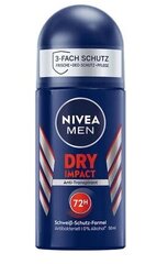 Nivea Men Tehokas Kuivausteho ja Hikisuoja, 50ml hinta ja tiedot | Deodorantit | hobbyhall.fi