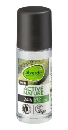 Alverde, Active Nature, Deodorantti, 50ml hinta ja tiedot | Deodorantit | hobbyhall.fi