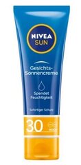 Nivea Sun Aurinkovoide SPF 30 - Korkealaatuinen Saksalainen Aurinkosuoja 50ml hinta ja tiedot | Aurinkovoiteet | hobbyhall.fi