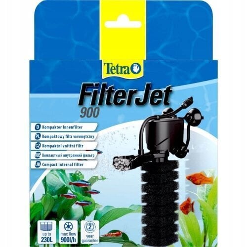 Sisäinen suodatin akvaarioon Tetra Filter Jet 900, musta hinta ja tiedot | Akvaariotarvikkeet | hobbyhall.fi