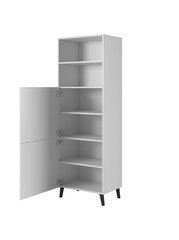 Vitriini Cama Meble Abeto, 60x40x176,5 cm, valkoinen hinta ja tiedot | Vitriinit | hobbyhall.fi