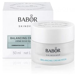 Babor Skinovage Balancing Cream Rich, 50 ml hinta ja tiedot | Kasvovoiteet | hobbyhall.fi