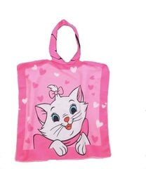 Lasten rantapyyhe - poncho hupulla Cat, 60x90 cm hinta ja tiedot | Pyyhkeet | hobbyhall.fi