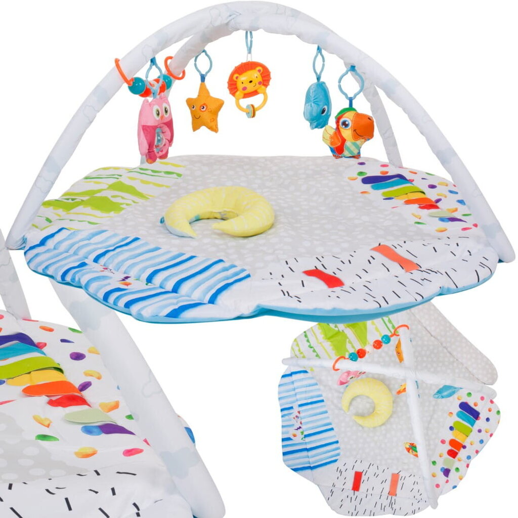 Lasten koulutusmatto 2in1 101x95 cm Sun Baby hinta ja tiedot | Leikkimatot | hobbyhall.fi