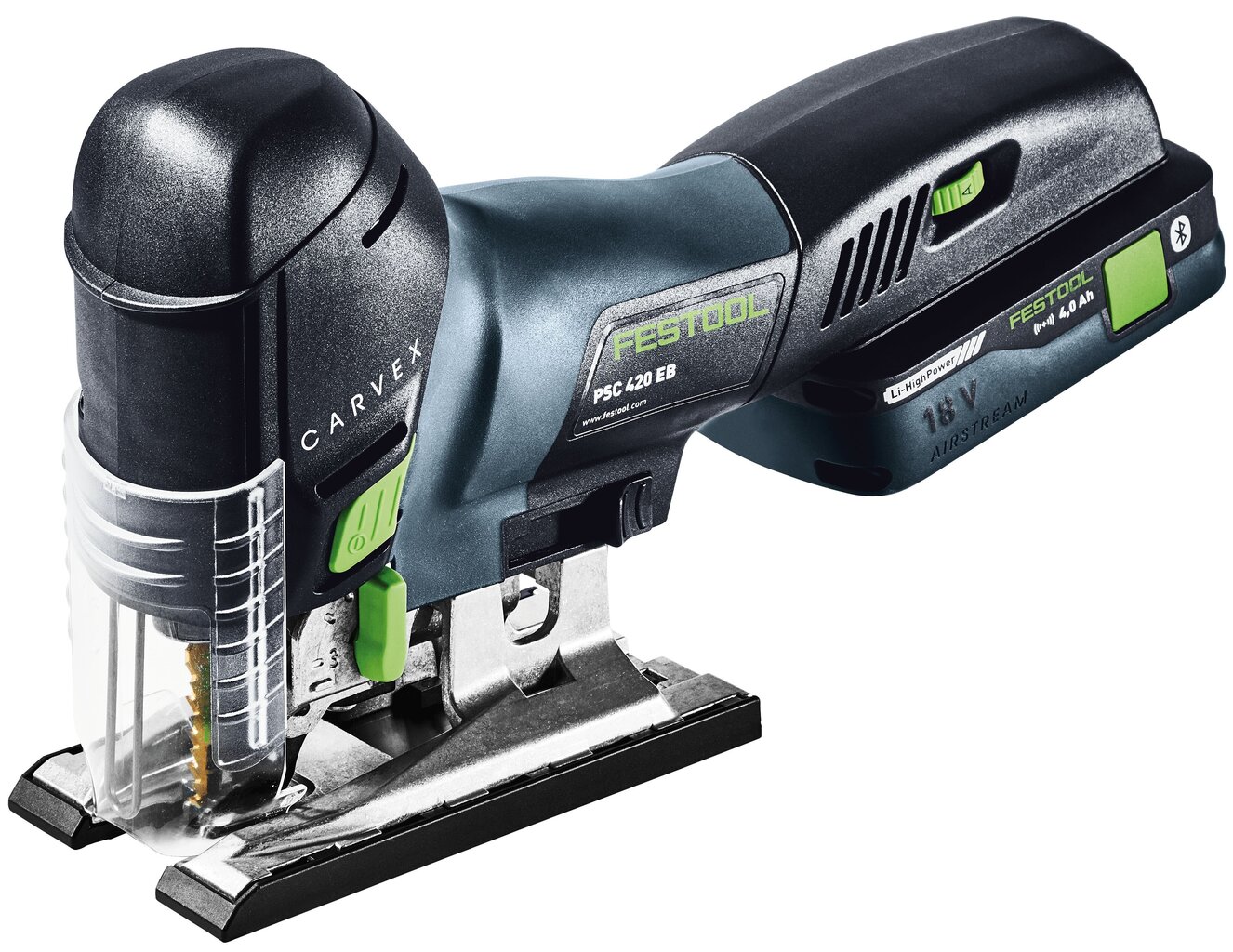 Festool Akkupistosaha PSC 420 HPC 4,0 EBI-Plus CARVEX 576525 hinta ja tiedot | Käsityökalut | hobbyhall.fi