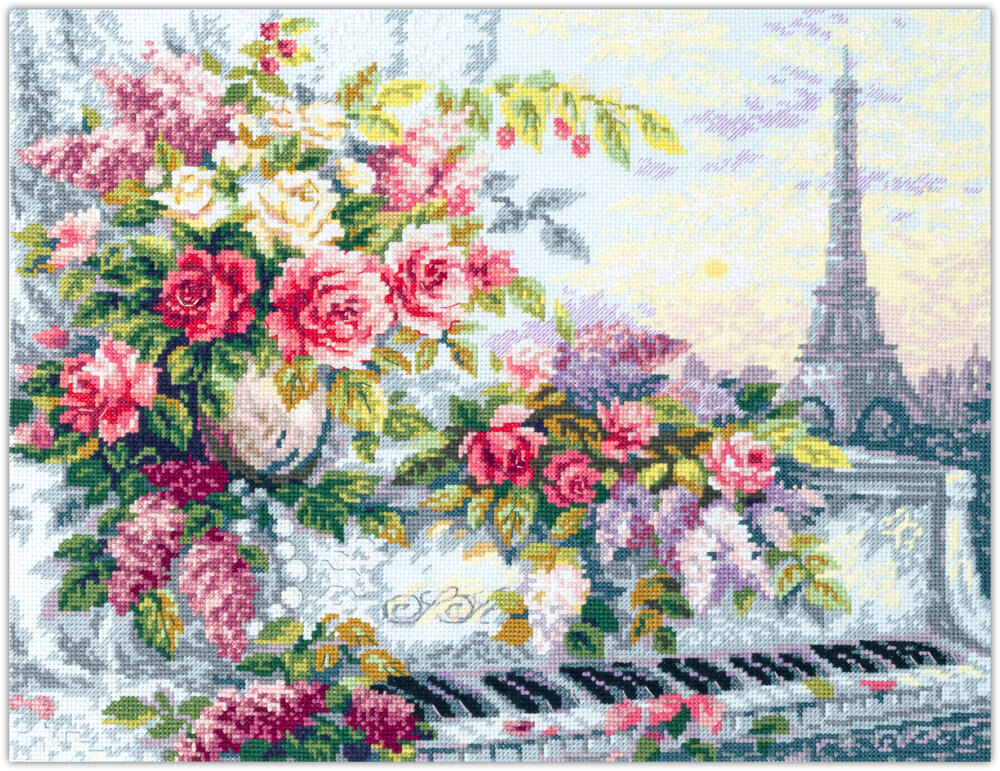 Ristipistopakkaukset Magic Needle "Melodies of Paris" 520-560 hinta ja tiedot | Kirjontatarvikkeet | hobbyhall.fi