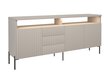 Senkki Zenith FURNLUX EXCLUSIVE, 200x45x89, beige hinta ja tiedot | Lipastot | hobbyhall.fi