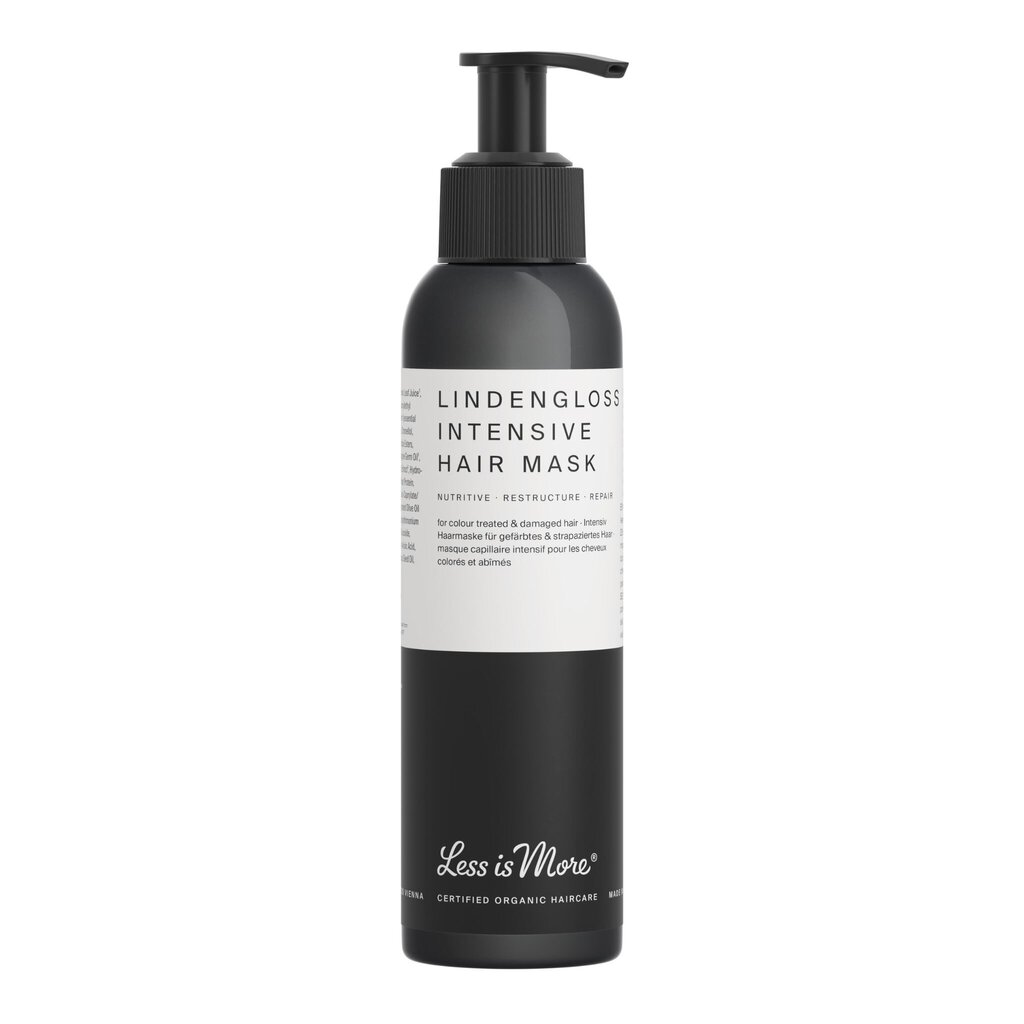 Korjaava hiusnaamio LINDENGLOSS INTENSIVE HAIR MASK 150 ml hinta ja tiedot | Hoitoaineet | hobbyhall.fi