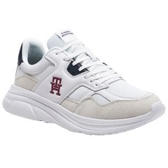 Tommy Hilfiger Modern Runner miesten urheilukengät FM0FM04937 Ybs valkoinen koko 44 hinta ja tiedot | Miesten kengät | hobbyhall.fi