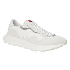 Tommy Hilfiger miesten urheilukengät Runner Mix EM0EM01381 Ybl valkoinen koko 43 hinta ja tiedot | Miesten kengät | hobbyhall.fi