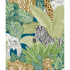 Noordwand Tapetti Good Vibes Jungle Animals vihreä ja musta hinta ja tiedot | Tapetit | hobbyhall.fi