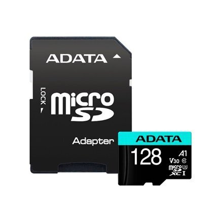 ADATA Premier Pro UHS-I U3 128 GB, micro hinta ja tiedot | Puhelimen muistikortit | hobbyhall.fi