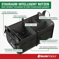 ATHLON TOOLS Auton tavaratilan laukku hinta ja tiedot | Auton sisätilatarvikkeet | hobbyhall.fi