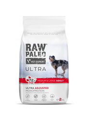 Raw Paleo Vet Expert Ultra Beef Medium&Large Adult, 2kg hinta ja tiedot | Koiran kuivaruoka | hobbyhall.fi