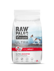 Raw Paleo Vet Expert Ultra Beef Mini Adult, 2kg hinta ja tiedot | Koiran kuivaruoka | hobbyhall.fi