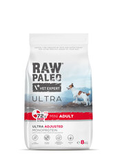 Raw Paleo Vet Expert Ultra Beef Mini Adult,  14kg hinta ja tiedot | Koiran kuivaruoka | hobbyhall.fi