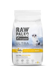 Raw Paleo Vet Expert Ultra Turkey Medium&Large Puppy, 750g hinta ja tiedot | Koiran kuivaruoka | hobbyhall.fi