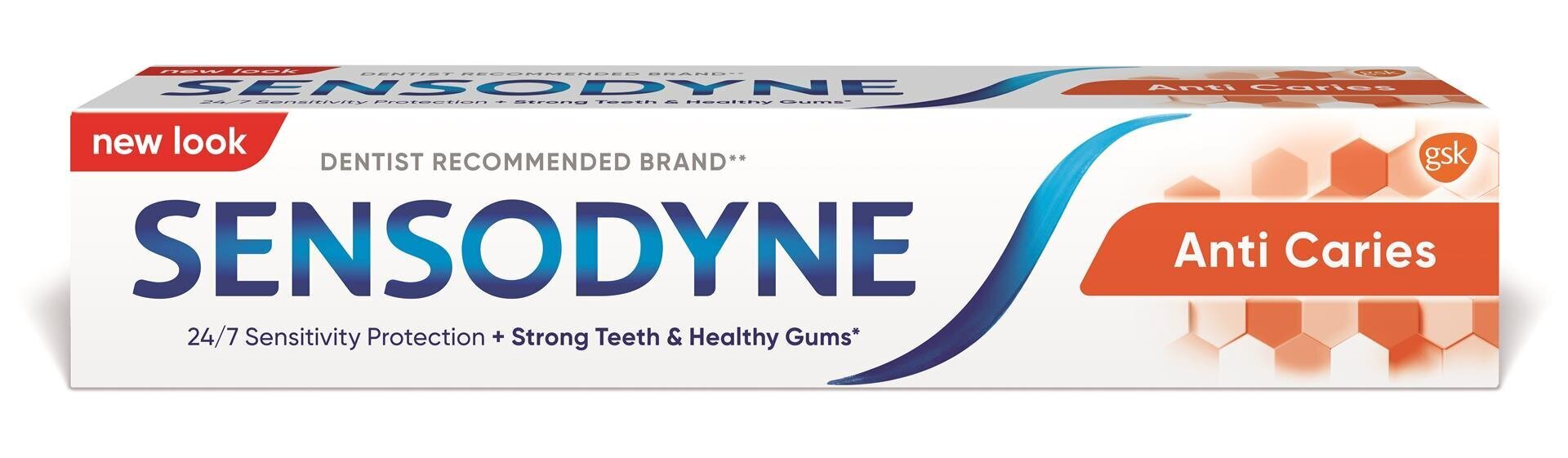 Sensodyne Anti Caries hammastahna, 6 x 75 ml hinta ja tiedot | Suuhygienia | hobbyhall.fi