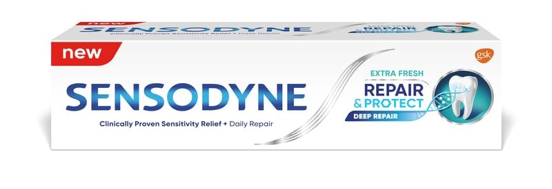 Sensodyne Repair&Protect Extra hammastahna, 6 x 75 ml