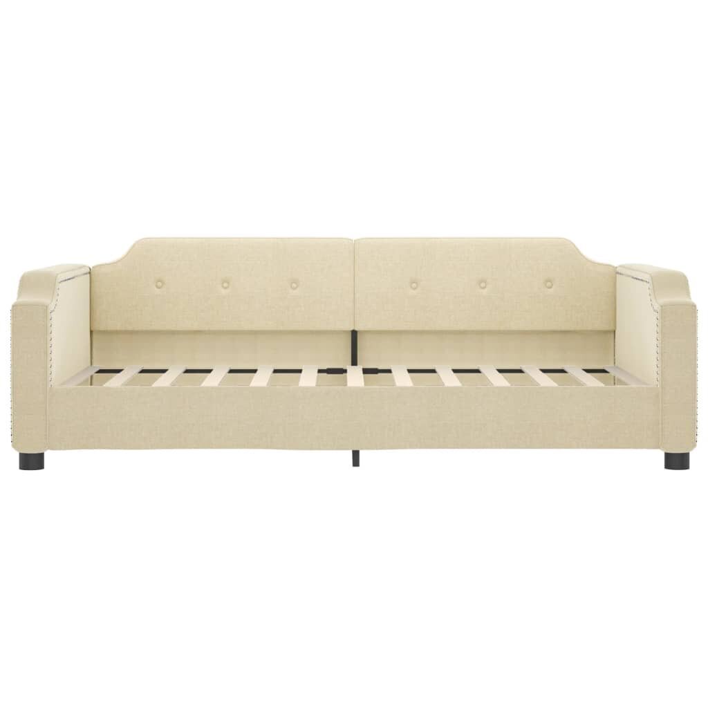 Ulosvedettävä sänky laatikoilla vidaXL, 80x200 cm, beige hinta ja tiedot | Sängyt | hobbyhall.fi