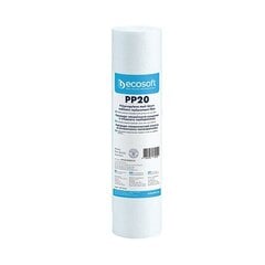 PP-polypropeenisuodatin 2,5"x10" 20 mikroni. ECOSOFT hinta ja tiedot | Vedensuodattimet | hobbyhall.fi