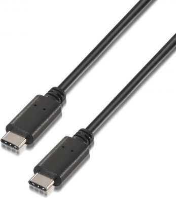 Aisens A107-0057, USB-C, 2 m hinta ja tiedot | Kaapelit ja adapterit | hobbyhall.fi