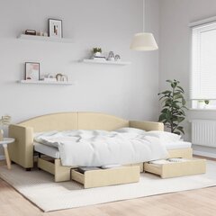 Vuodesohva vidaXL, 80x200 cm, beige hinta ja tiedot | Sängyt | hobbyhall.fi