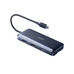 Sovitin ANKER A8380 8in1 Type-C Sisään HUB PD100W SD/TF 2HDMI 1000mbps 2USB3.0 för HUAWEI Mate40/P50 Samsung S20 hinta ja tiedot | Adapterit | hobbyhall.fi