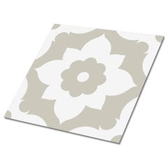 Itsekiinnittyvät Decormat koristelaatat 30x30cm, 9 kpl, arabialainen kukka hinta ja tiedot | Lattialaatat | hobbyhall.fi