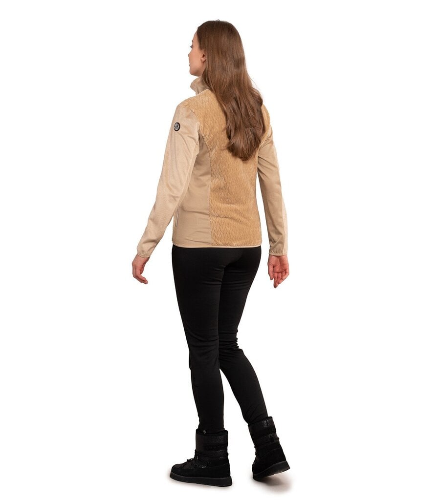 Luhta naisten collegepaita Ikaala 36230-6*021, beige 6438568701079 hinta ja tiedot | Naisten T-paidat | hobbyhall.fi