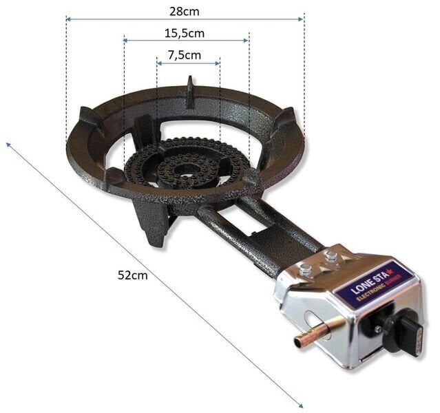 Kaasupoltin 8,5 kW hinta ja tiedot | Retkikeittimet ja tarvikkeet | hobbyhall.fi