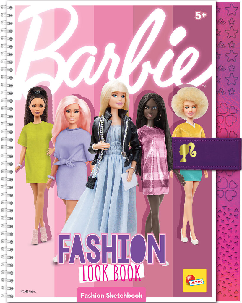 Szkicownik Barbie Fashion Look Book hinta ja tiedot | Värityskirjat | hobbyhall.fi