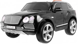 Bentley Bentayga, yksipaikkainen sähköauto lapsille, musta hinta ja tiedot | Bentley Ulkoilu | hobbyhall.fi