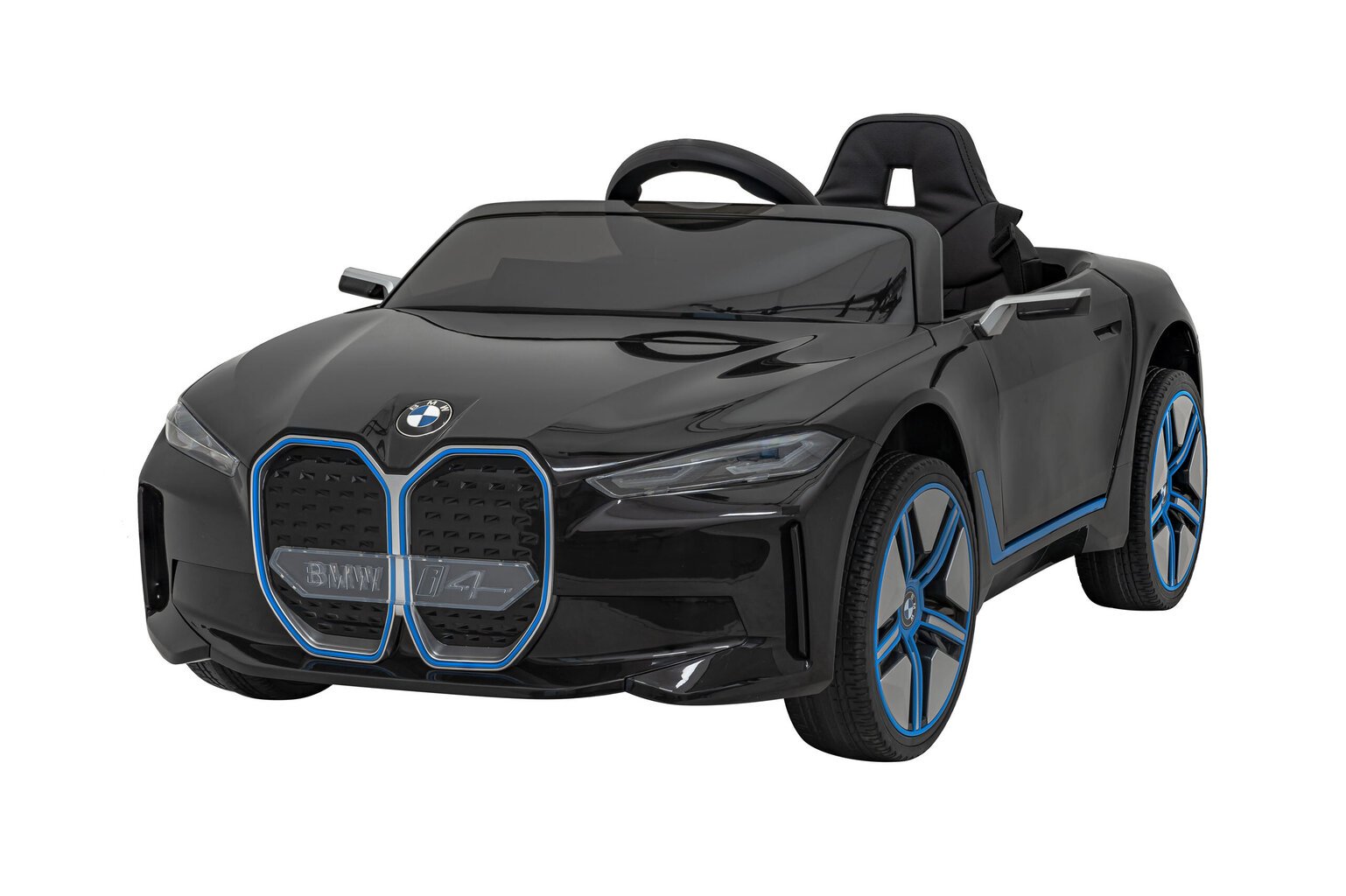 BMW I4 yksipaikkainen sähköauto, musta hinta ja tiedot | Lasten sähköautot | hobbyhall.fi