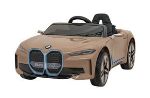 BMW I4 yksipaikkainen sähköauto, kultainen hinta ja tiedot | Lasten sähköautot | hobbyhall.fi