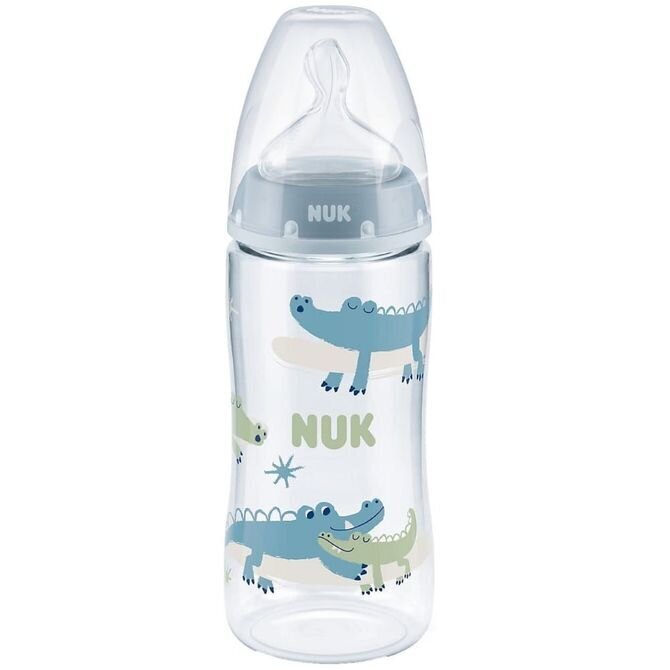 Pullo Nuk First Choice, 6-18 kk, 300 ml hinta ja tiedot | Tuttipullot ja tarvikkeet | hobbyhall.fi