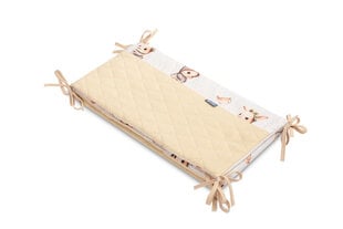 Lastensängyn suoja Sensillo, 120 cm, Bunny Beige hinta ja tiedot | Lasten turvallisuus | hobbyhall.fi