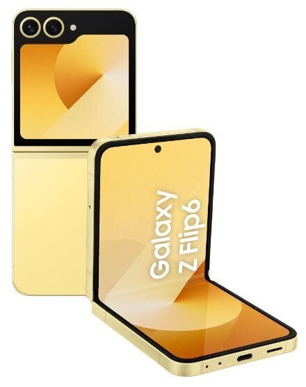 Samsung Galaxy Z Flip 6 5G Dual SIM 12/256GB Yellow hinta ja tiedot | Matkapuhelimet | hobbyhall.fi