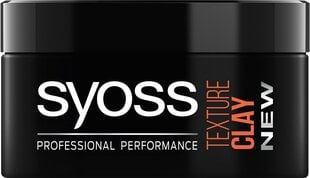 Muovailutahna Syoss Texture Clay, 3 x 100 ml hinta ja tiedot | Kampaamotuotteet | hobbyhall.fi