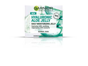 Geelikosteuttava voide Garnier Hyaluronic Aloe Jelly, 6 x 50 ml hinta ja tiedot | Kasvovoiteet | hobbyhall.fi