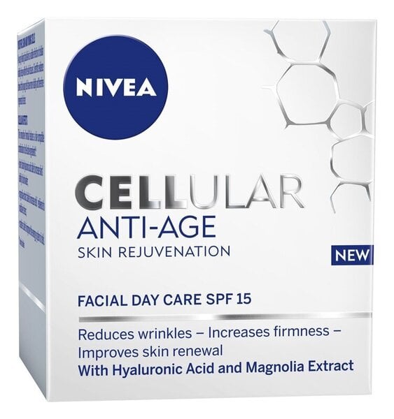 Päivävoide Nivea Cellular Filler, 3 x 50 ml