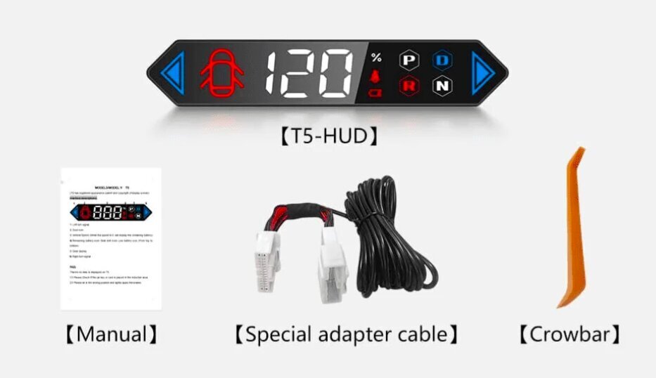 Nopeusmittari Tesla Model 3 HUD hinta ja tiedot | Autoradiot, multimedia | hobbyhall.fi