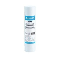 PP-polypropeenisuodatin 2,5"x10" 5 mikroni. ECOSOFT hinta ja tiedot | Vedensuodattimet | hobbyhall.fi