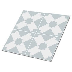 Itsekiinnittyvät Decormat koristelaatat 30x30cm, 9 kpl, geometrinen tilkkutäkki hinta ja tiedot | Lattialaatat | hobbyhall.fi