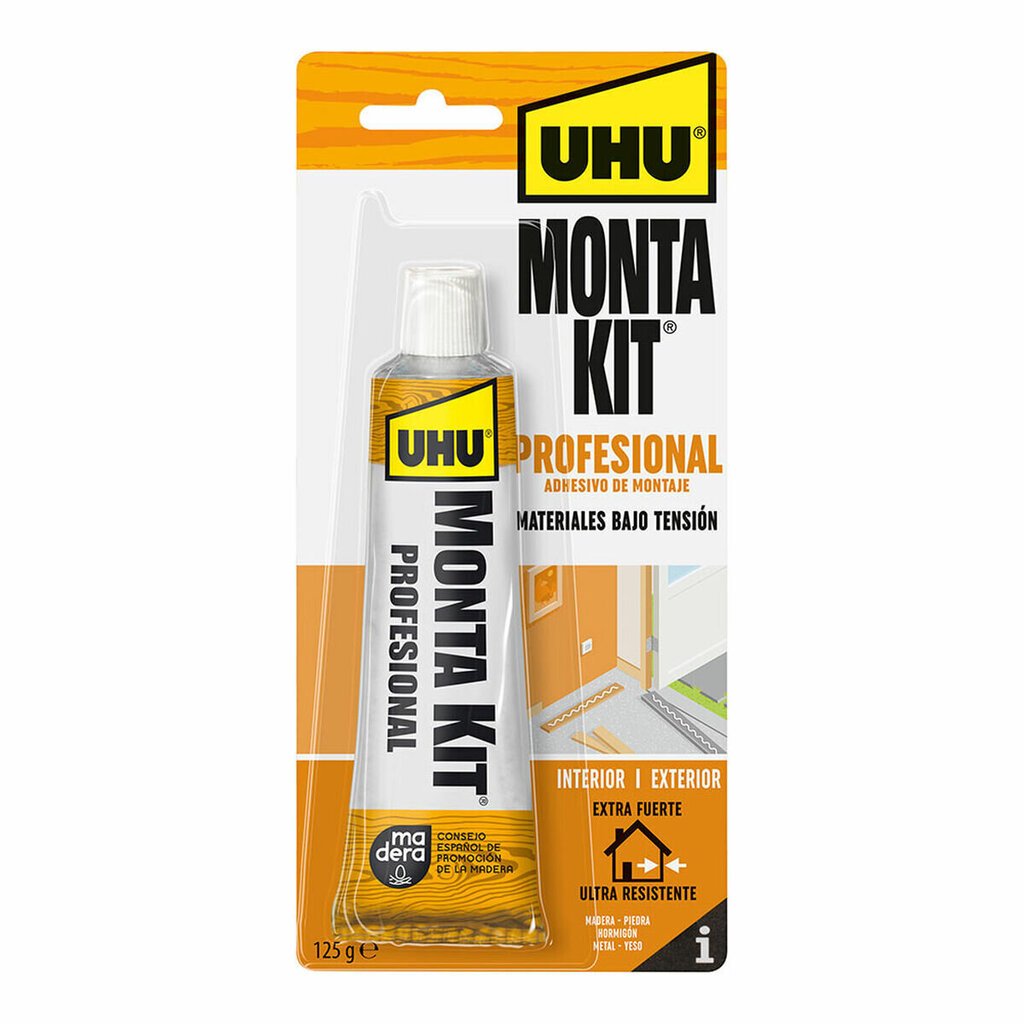 Liima - tiiviste UHU Montakit 6310658, 125 g hinta ja tiedot | Eristeet ja tiivisteet | hobbyhall.fi