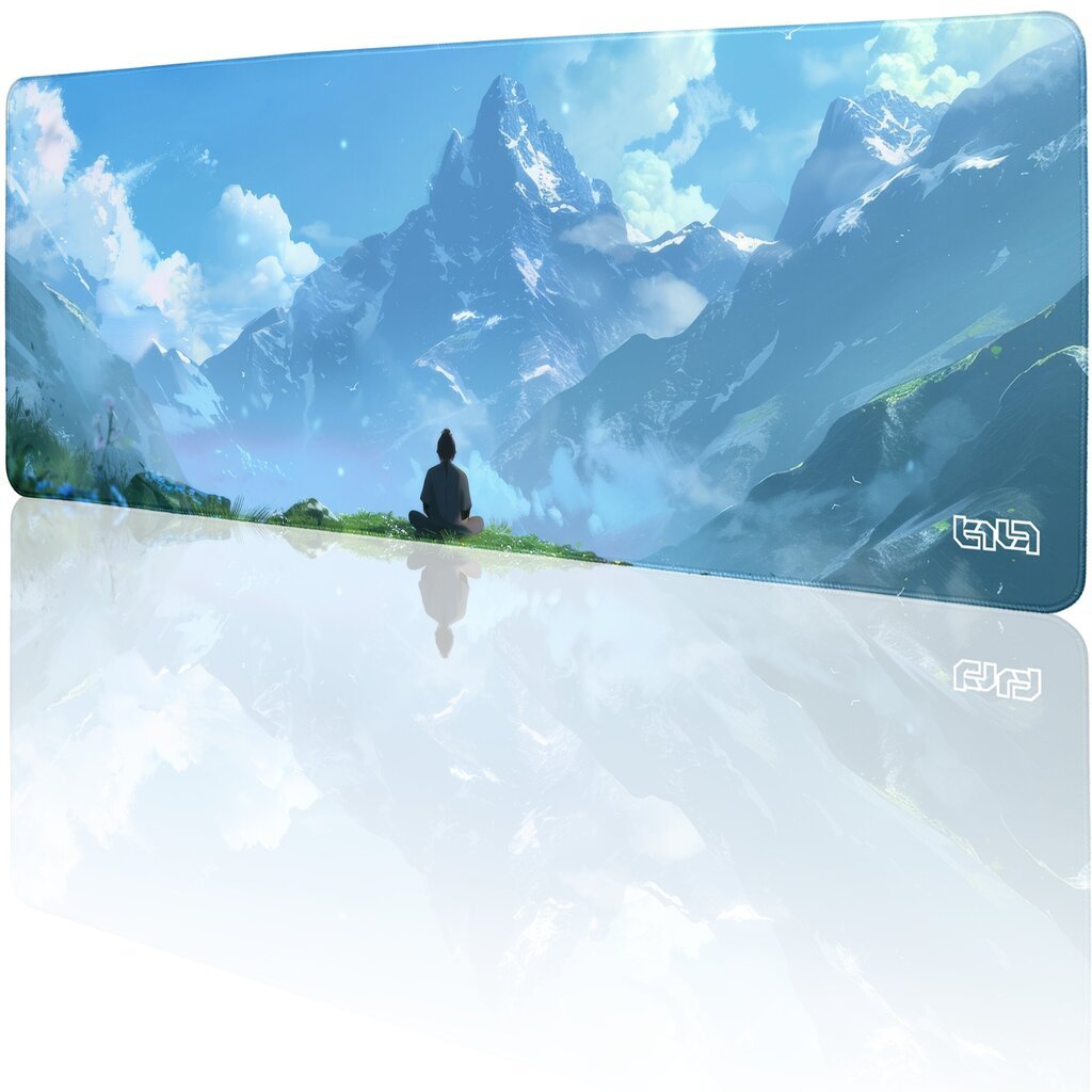 Hiirimatto Mountain Meditation 80x30 hinta ja tiedot | Pelien oheistuotteet | hobbyhall.fi