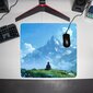 Hiirimatto Mountain Meditation 50x50 hinta ja tiedot | Pelien oheistuotteet | hobbyhall.fi