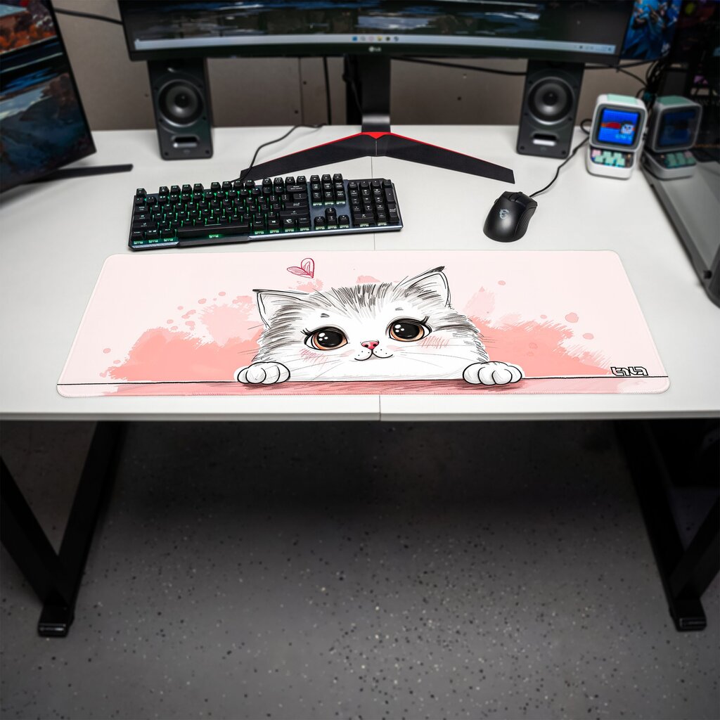 Hiirimatto Kitty Catty 80x30 hinta ja tiedot | Pelien oheistuotteet | hobbyhall.fi