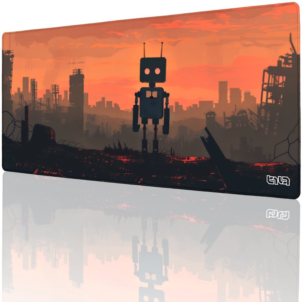 Hiirimatto Death and Robots 90x40 hinta ja tiedot | Pelien oheistuotteet | hobbyhall.fi