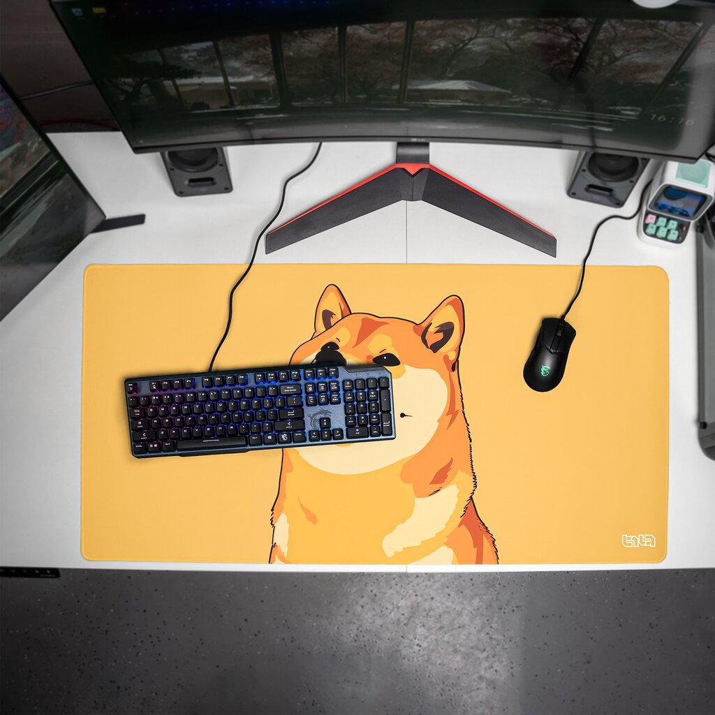 Hiirimatto Doge 100x50 hinta ja tiedot | Pelien oheistuotteet | hobbyhall.fi